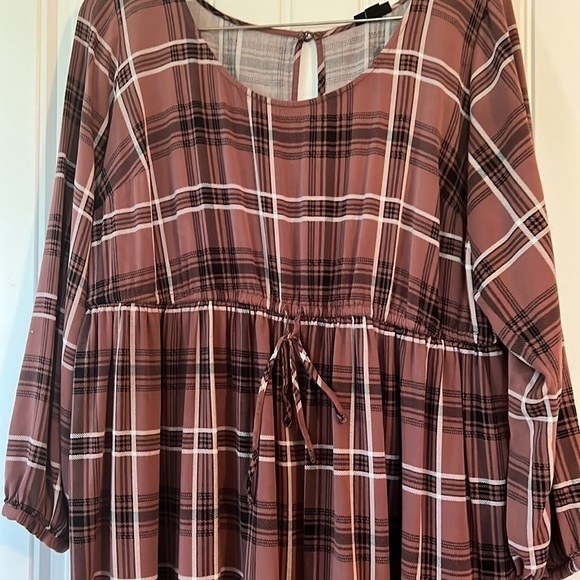 Torrid Mini Challis Skater Dress size 2X - Picture 4 of 9